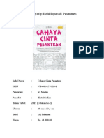 Resensi Novel Cahaya Cinta Pesantren