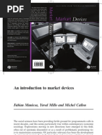 Muniesa, Millo, Callon (2007) - Market Devices