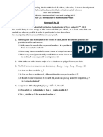 MTHED-UE-1049: Mathematical Proof and Proving (MPP) MATH-UA-125: Introduction To Mathematical Proofs Homework No. 10