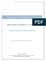 Bells Palsy in Children - A Review