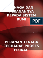 Tenaga Dan Peranannya Kepada Sistem Bumi