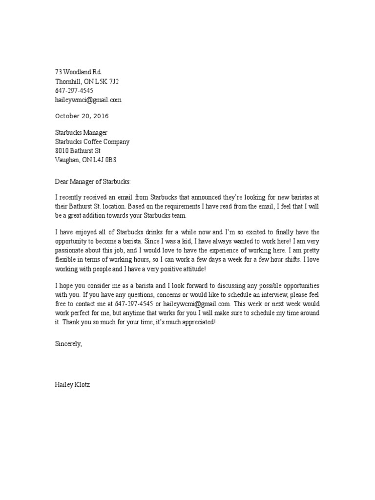business letter assignment pdf