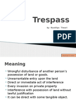 Trespass: by Kautilya Tiwari