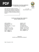 Pg&e's Initial Compliance Plan 12-16-16