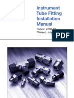 Instrument Tube Fitting Installation Manual
