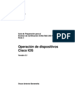 Operación de Dispositivos Cisco IOS, versión 5.1