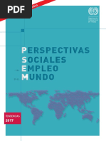 Perspectivas sociales y del empleo en el mundo 2017