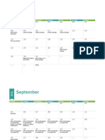 Formal Testing Calendar 2016-17