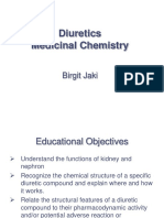 Week 2 Diuretics Chemistry