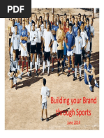 Using Sports Marketing to Build Brands