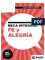 Manual Del Postulante Fe y Alegría