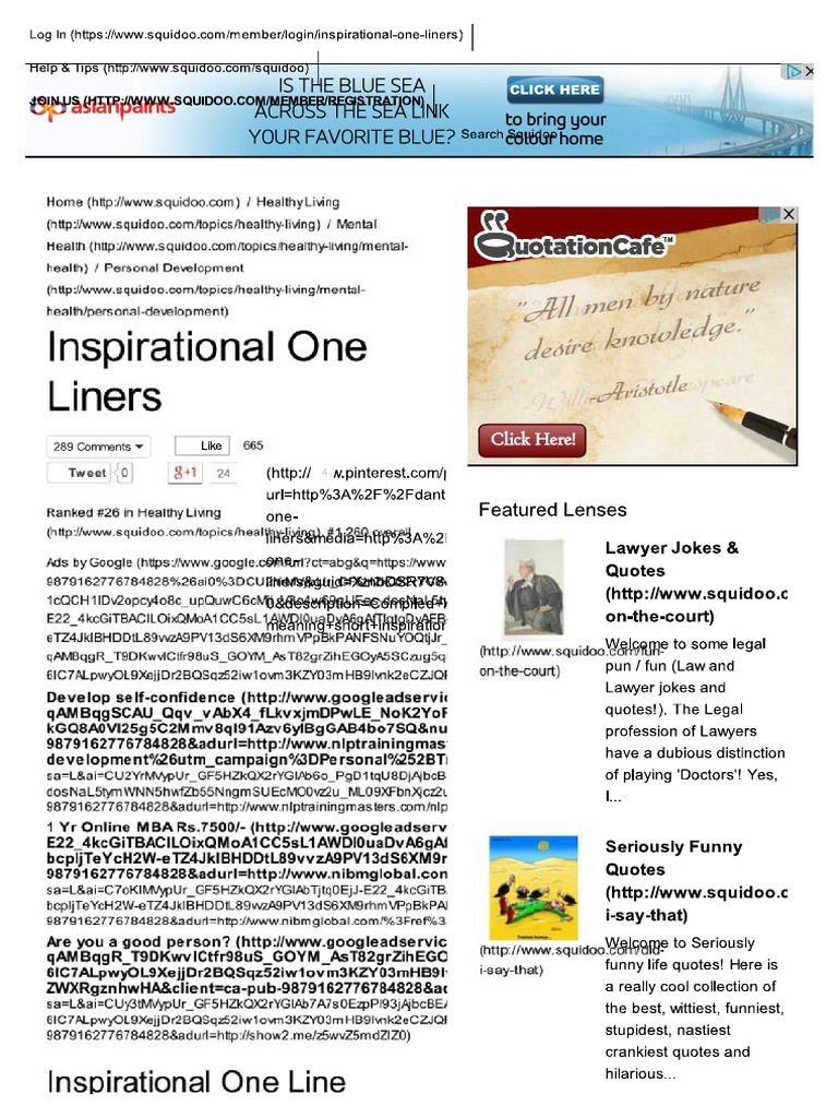 Great Quotes | PDF
