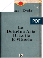 Julius Evola - La Dottrina Aria Di Lotta e Vittoria