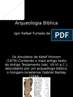 Arquiologia Bíblica
