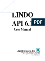 LINDO Users Manual PDF