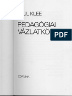 Paul Klee-Pedagógiai Vázlatkönyv PDF