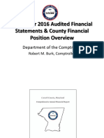 2016 Carroll County Government Comprehensive Annual Financial Report 