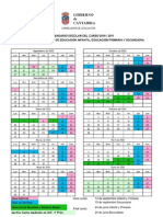 calendario escolar 2011/2012