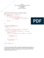 Exercícios Resolvidos de Grafos