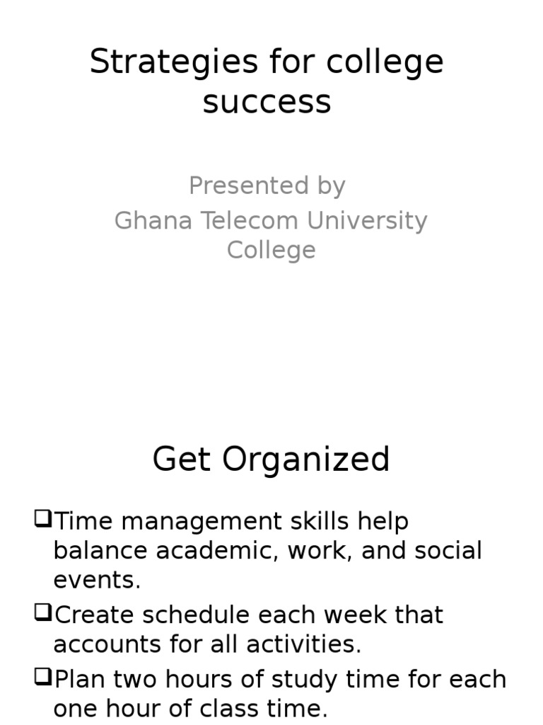 College Success Strategies | PDF | Career & Growth | Self-Improvement