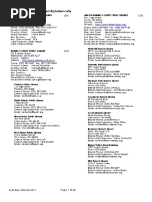 ohio public libraries list-2011