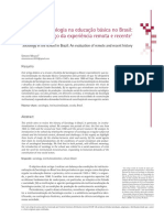 Sociologia Na Educação Básica No Brasil - Um Balanço Da Experiencia Remota e Recente PDF
