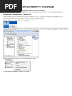 USB Driver Install Guide V1.0