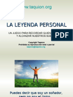 LA LEYENDA PERSONAL ESQUEMA DE PASOS - Pps