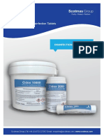Cidox Chlorine Dioxide Disinfection Tablets Brochure