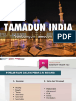 Topik 4.3 L Tamadun India - Sumbangan (MOOC UPM) PDF