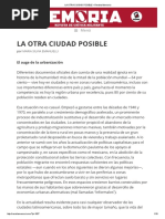 La Otra Ciudad Posible – Revista Memoria