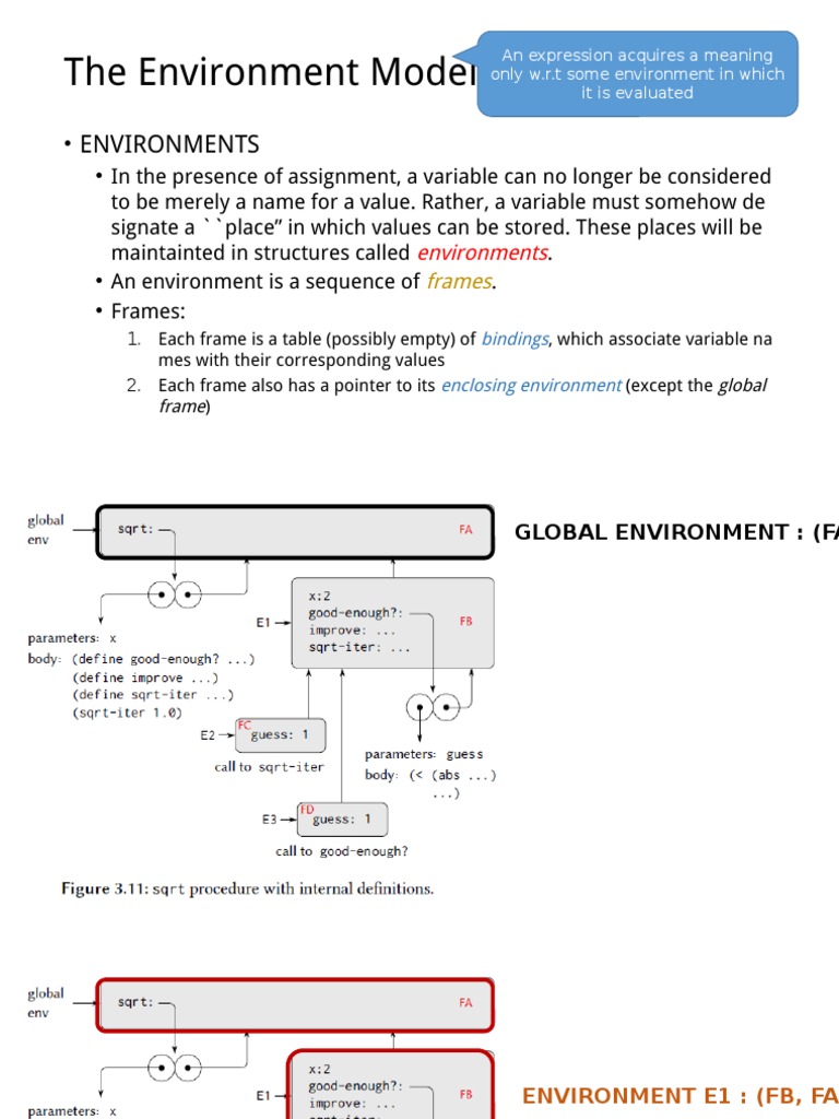 Understanding Environment Models | PDF