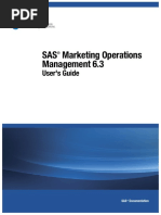 Marketing Operation 6.3