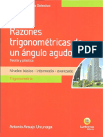  Razones Trigonometricas de Angulos Agudos Lumbreras PDF