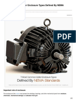 7 Most Common Motor Enclosure Types Defined by NEMA Standards