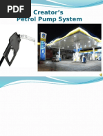 Creator's Petrol Pump System