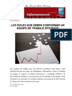 Roles de Equipos Eficientes PDF