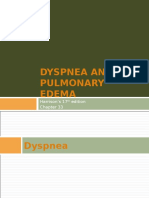 Dyspnea and Pulmonary Edema