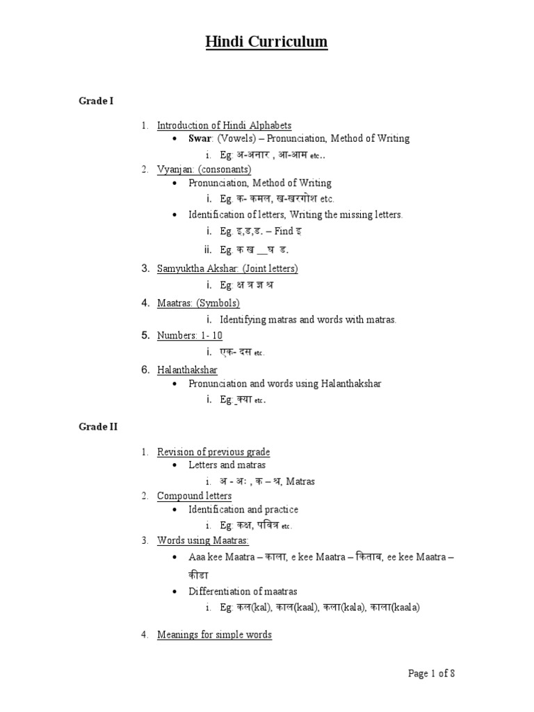 NATIONAL CURRICULUM FRAMEWORK IN HINDI PDF visual data 3