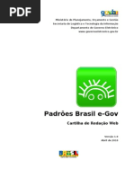 Padrões Brasil e-GOV - Cartilha de Redação Web