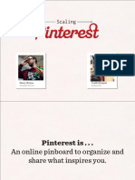 Scaling Pinterest