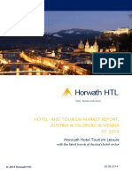 H1 2014 Hotel and Tourism Markt Report Vienna Salzburg Austria