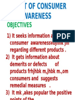 Project of Market Awareness
