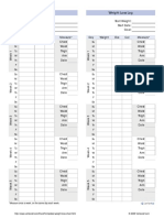 Log Sheet Women PDF