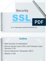 Web Security: SSL, TLS and SET