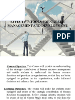Effective Tools for Career Management and Development