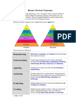 Blooms Revised Taxonomy 1