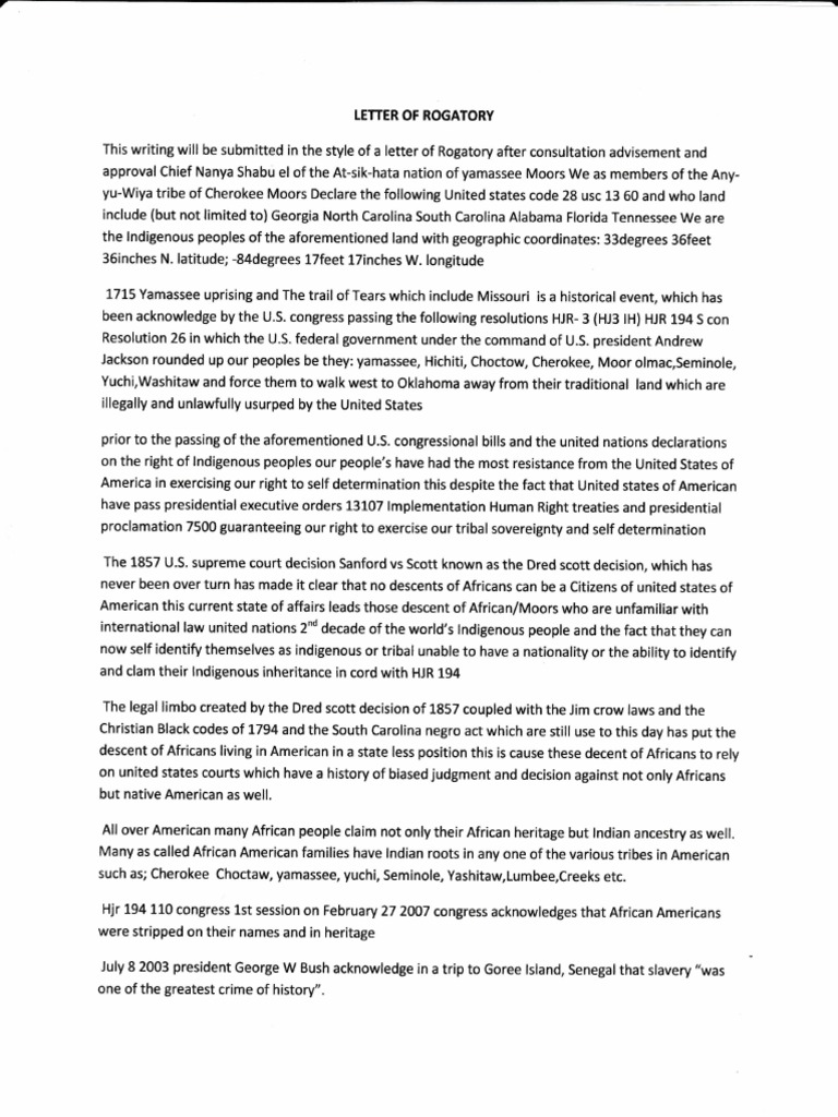 Letter of Rogatory to Ashley Latimore_20170113_0001 U.S. State