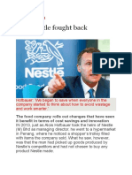 How Nestle Fought Back - Business News Aug 2016