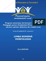 LB Romana Morfologia PDF